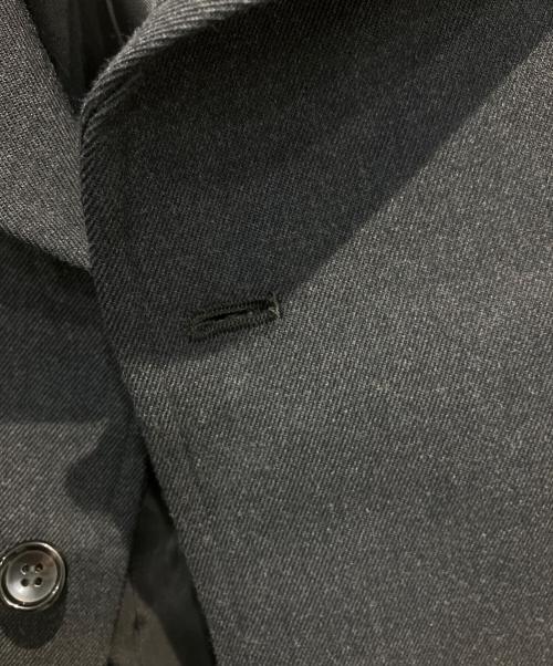 COMME des GARCONS COMME des GARCONS（コムデギャルソン コムデギャルソン）COMME des GARCONS COMME des GARCONS (コムデギャルソン コムデギャルソン) アシンメトリージャケット グレー サイズ:Sの古着・服飾アイテム