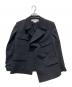 COMME des GARCONS COMME des GARCONS（コムデギャルソン コムデギャルソン）の古着「アシンメトリージャケット」｜グレー