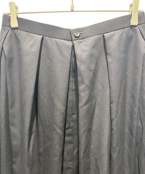 COMME des GARCONS（コムデギャルソン）COMME des GARCONS (コムデギャルソン) ウールギャバジンスカート ネイビー サイズ:Mの古着・服飾アイテム