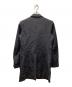 BLACK COMME des GARCONS (ブラックコムデギャルソン) ポリ縮ストライプテーラードジャケット ブラック サイズ:M：25000円