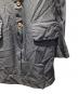 中古・古着 BLACK COMME des GARCONS (ブラックコムデギャルソン) ポリ縮ストライプテーラードジャケット ブラック サイズ:M：25000円