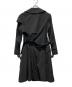 yohji yamamoto+noir (ヨウジヤマモトプリュスノアール) トレンチコート ブラック サイズ:１：27000円