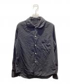 COMME des GARCONS COMME des GARCONSコムデギャルソン コムデギャルソン）の古着「丸襟シャツ」｜ブラック
