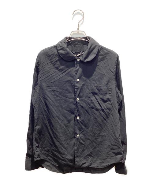 COMME des GARCONS COMME des GARCONS（コムデギャルソン コムデギャルソン）COMME des GARCONS COMME des GARCONS (コムデギャルソン コムデギャルソン) 丸襟シャツ ブラック サイズ:Mの古着・服飾アイテム