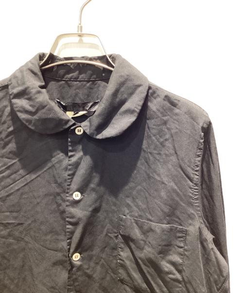 COMME des GARCONS COMME des GARCONS（コムデギャルソン コムデギャルソン）COMME des GARCONS COMME des GARCONS (コムデギャルソン コムデギャルソン) 丸襟シャツ ブラック サイズ:Mの古着・服飾アイテム