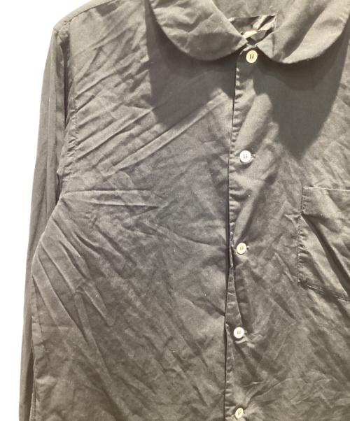 COMME des GARCONS COMME des GARCONS（コムデギャルソン コムデギャルソン）COMME des GARCONS COMME des GARCONS (コムデギャルソン コムデギャルソン) 丸襟シャツ ブラック サイズ:Mの古着・服飾アイテム