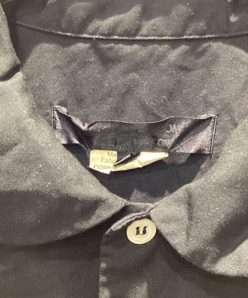 COMME des GARCONS COMME des GARCONS（コムデギャルソン コムデギャルソン）COMME des GARCONS COMME des GARCONS (コムデギャルソン コムデギャルソン) 丸襟シャツ ブラック サイズ:Mの古着・服飾アイテム