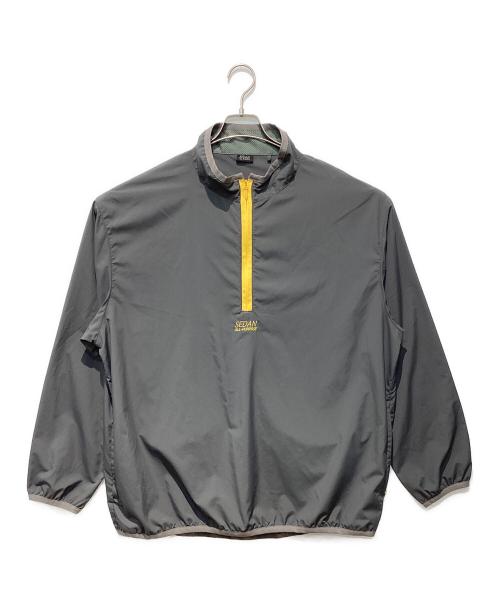 SEDAN ALL-PURPOSE（セダンオールパーパス）SEDAN ALL-PURPOSE (セダンオールパーパス) Half Zip Training Pullover グレー サイズ:XLの古着・服飾アイテム