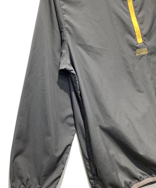 SEDAN ALL-PURPOSE（セダンオールパーパス）SEDAN ALL-PURPOSE (セダンオールパーパス) Half Zip Training Pullover グレー サイズ:XLの古着・服飾アイテム