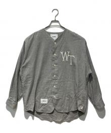 WTAPS（ダブルタップス）の古着「LEAGUE/LS/COTTON.TWILL」｜グレー