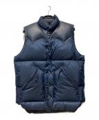 Rocky Mountain FeatherBed×BRIEFING×BEAMSロッキーマウンテンフェザーベッド×ブリーフィング×ビームス）の古着「別注CHRISTY VEST」｜ネイビー
