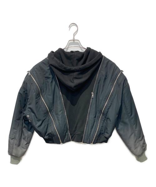 DIESEL（ディーゼル）DIESEL (ディーゼル) Ｇ-MONIFA ボンバージャケット ブラック サイズ:XXSの古着・服飾アイテム