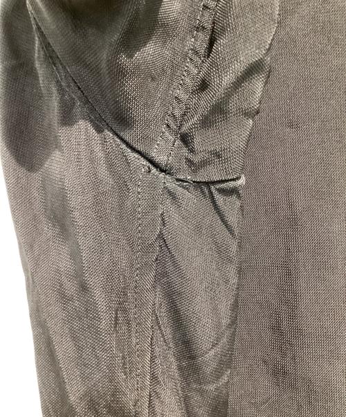 YOHJI YAMAMOTO（ヨウジヤマモト）YOHJI YAMAMOTO (ヨウジヤマモト) アシメカラープルオーバーロングシャツ ブラック サイズ:不明の古着・服飾アイテム