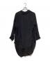 YOHJI YAMAMOTO (ヨウジヤマモト) アシメカラープルオーバーロングシャツ ブラック サイズ:不明：20000円