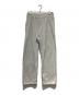 ULTERIOR（アルテリア）の古着「FADED SILKY TERRY RW SWEAT PANTS」｜グレー