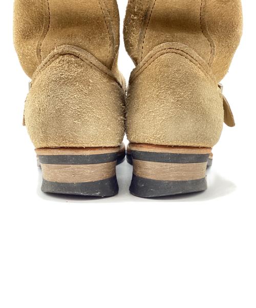 RED WING（レッドウィング）RED WING (レッドウィング) スエードエンジニアブーツ ベージュ サイズ:8 1/2の古着・服飾アイテム