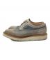 Tricker's (トリッカーズ) Engineered Garments (エンジニアド ガーメンツ) TWO TONE DERBY BROGUE グレー サイズ:9H：10000円
