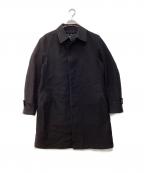 BURBERRYバーバリー）の古着「ライナー付ステンカラーコート」｜ブラック