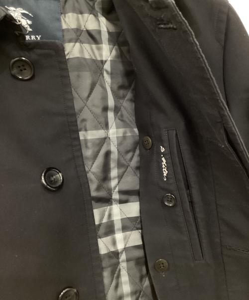 BURBERRY（バーバリー）BURBERRY (バーバリー) ライナー付ステンカラーコート ブラック サイズ:ｌｌの古着・服飾アイテム