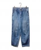 JOHNBULL×UNION HERCULES MADEジョンブル×ユニオン ヘラクレス メイド）の古着「10ozデニムペインターワークパンツ」｜スカイブルー