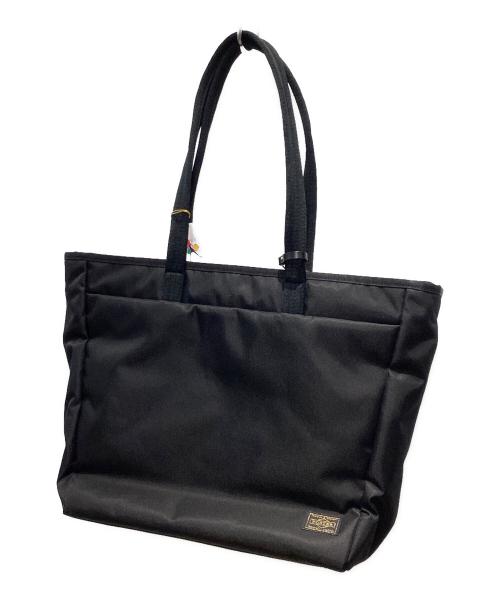 PORTER GIRL（ポーターガール）PORTER GIRL (ポーターガール) SHEA TOTE BAG ブラックの古着・服飾アイテム