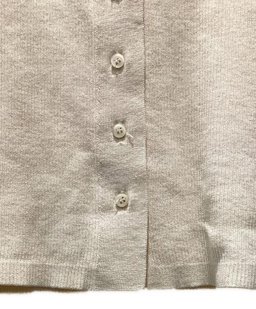 venica（ヴェニカ）venica (ヴェニカ) コットンシルクカーディガン ベージュ サイズ:FREEの古着・服飾アイテム