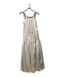 venica（ヴェニカ）の古着「Volume tiered dress」｜ベージュ