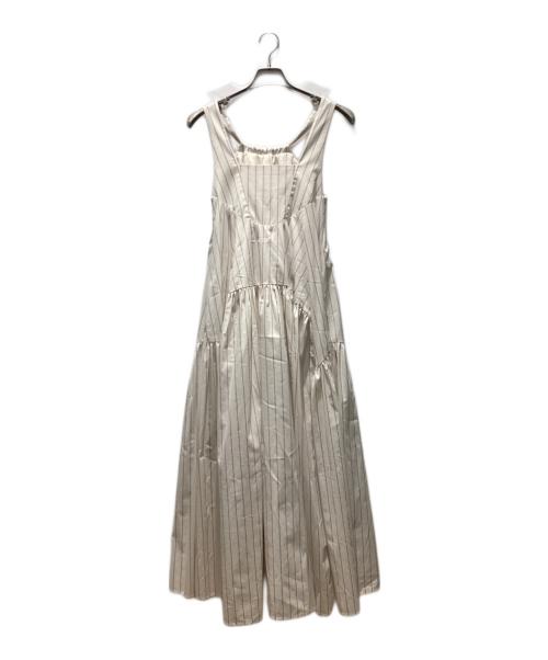 venica（ヴェニカ）venica (ヴェニカ) Volume tiered dress ベージュ サイズ:F 未使用品の古着・服飾アイテム