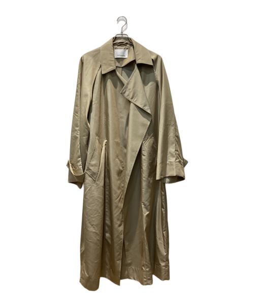 The Frankie shop（フランキーショップ）The Frankie shop (フランキーショップ) ASTORIA CUT OUT RAGLAN SLEEVE TRENCH COAT ベージュ サイズ:M/Lの古着・服飾アイテム