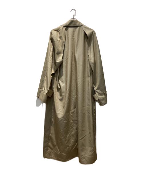The Frankie shop（フランキーショップ）The Frankie shop (フランキーショップ) ASTORIA CUT OUT RAGLAN SLEEVE TRENCH COAT ベージュ サイズ:M/Lの古着・服飾アイテム