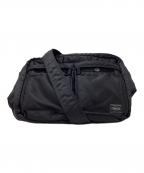 PORTERポーター）の古着「TANKER SHOULDER BAG(S)」｜ブラック