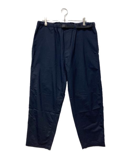 The Ennoy Professional（ザ エンノイ プロフェッショナル）The Ennoy Professional (ザ エンノイ プロフェッショナル) WOOL BLEND RIP STOP EASY PANTS ネイビー サイズ:XLの古着・服飾アイテム