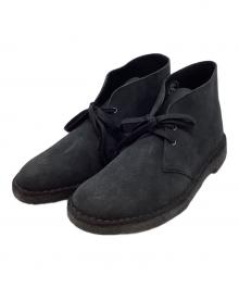 CLARKS ORIGINALS（クラークス オリジナルズ）の古着「DESERT BOOT」｜ネイビースエード