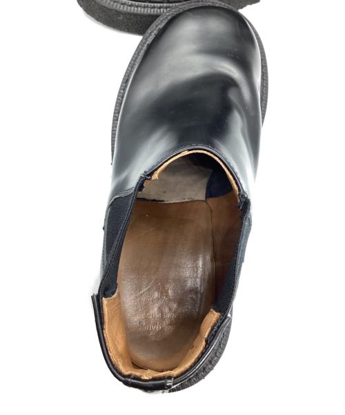 COMME des GARCONS HOMME PLUS（コムデギャルソンオムプリュス）COMME des GARCONS HOMME PLUS (コムデギャルソンオムプリュス) GEORGE COX (ジョージコックス) Chelsea Boot(チェルシーブーツ) ブラック サイズ:7の古着・服飾アイテム