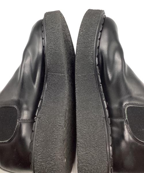 COMME des GARCONS HOMME PLUS（コムデギャルソンオムプリュス）COMME des GARCONS HOMME PLUS (コムデギャルソンオムプリュス) GEORGE COX (ジョージコックス) Chelsea Boot(チェルシーブーツ) ブラック サイズ:7の古着・服飾アイテム
