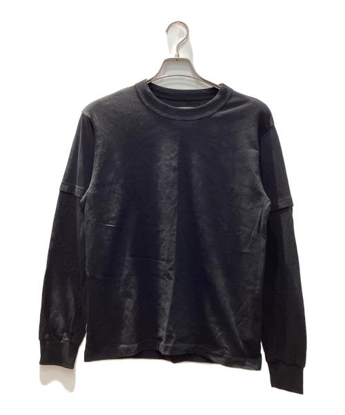 sacai（サカイ）sacai (サカイ) The T-Shirt L/S ブラック サイズ:1の古着・服飾アイテム
