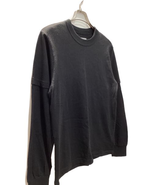 sacai（サカイ）sacai (サカイ) The T-Shirt L/S ブラック サイズ:1の古着・服飾アイテム