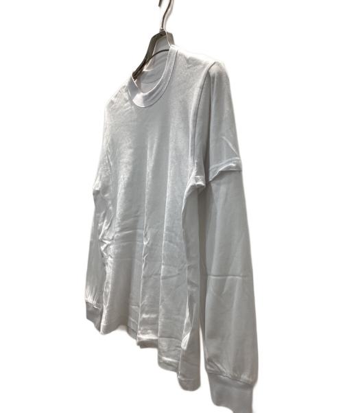 sacai（サカイ）sacai (サカイ) The T-Shirt L/S ホワイト サイズ:1の古着・服飾アイテム