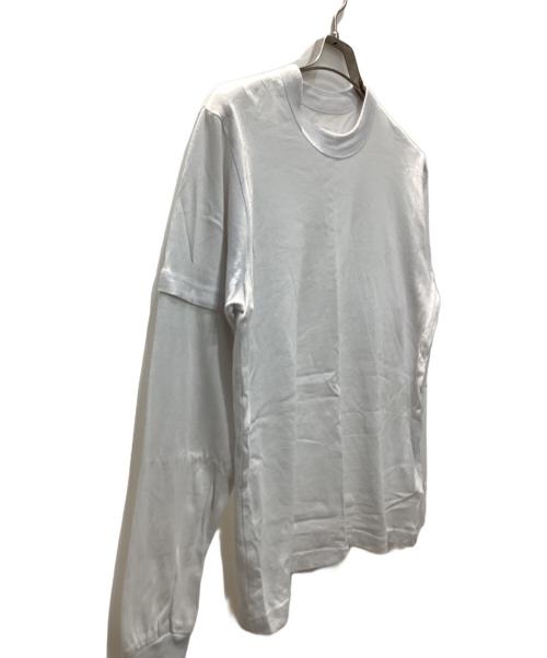 sacai（サカイ）sacai (サカイ) The T-Shirt L/S ホワイト サイズ:1の古着・服飾アイテム