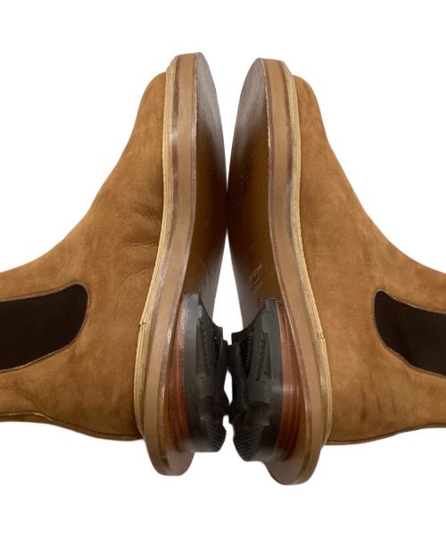 sacai（サカイ）sacai (サカイ) J.M.WESTON (ジェイエムウエストン) Chelsea Boots ピーチナッツヌバック サイズ:5の古着・服飾アイテム