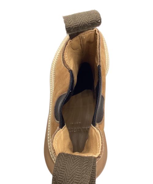 sacai（サカイ）sacai (サカイ) J.M.WESTON (ジェイエムウエストン) Chelsea Boots ピーチナッツヌバック サイズ:5の古着・服飾アイテム