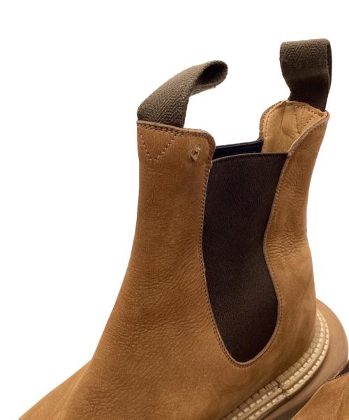 sacai（サカイ）sacai (サカイ) J.M.WESTON (ジェイエムウエストン) Chelsea Boots ピーチナッツヌバック サイズ:5の古着・服飾アイテム