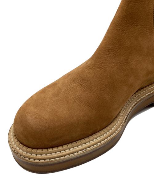 sacai（サカイ）sacai (サカイ) J.M.WESTON (ジェイエムウエストン) Chelsea Boots ピーチナッツヌバック サイズ:5の古着・服飾アイテム