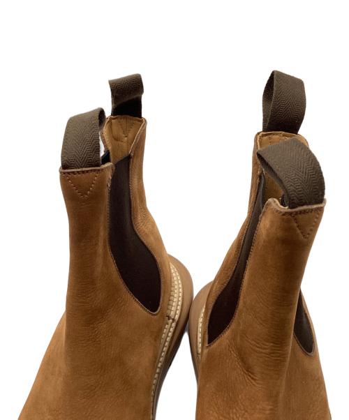 sacai（サカイ）sacai (サカイ) J.M.WESTON (ジェイエムウエストン) Chelsea Boots ピーチナッツヌバック サイズ:5の古着・服飾アイテム