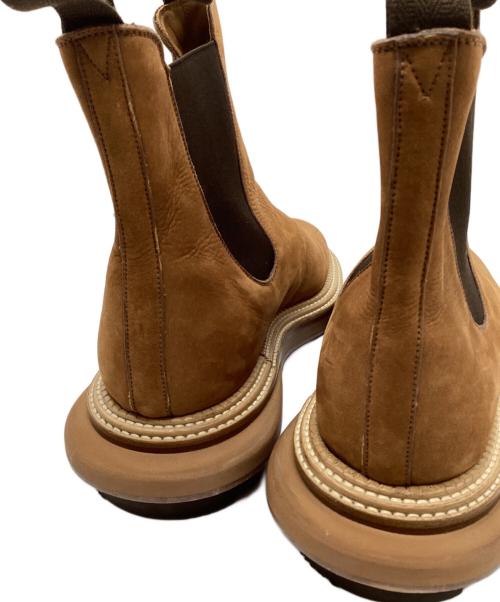 sacai（サカイ）sacai (サカイ) J.M.WESTON (ジェイエムウエストン) Chelsea Boots ピーチナッツヌバック サイズ:5の古着・服飾アイテム