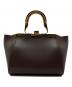 ZANCHETTI (ザンケッティー) Plage (プラージュ) AMLET MINI POCKET バッグ ブラウン：32000円
