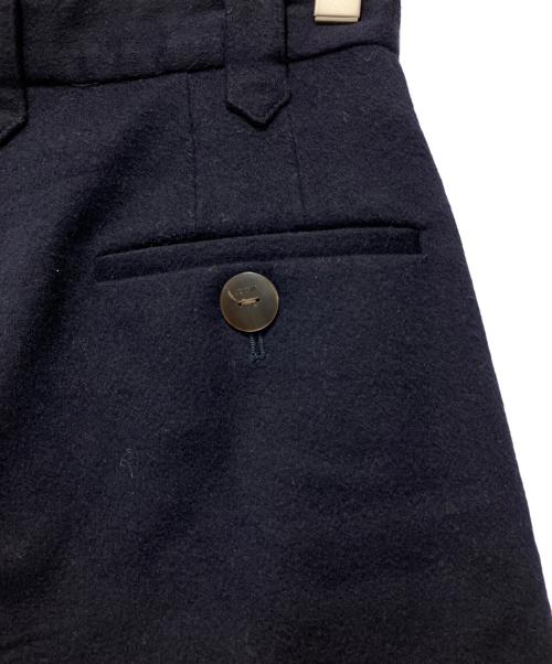 LOEWE（ロエベ）LOEWE (ロエベ) ウールショートパンツ ネイビー サイズ:34の古着・服飾アイテム
