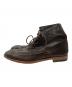 Paul Smith COLLECTION (ポールスミス コレクション) ディアスキンレースアップブーツ ブラウン サイズ:４２：15000円