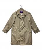 THE NORTHFACE PURPLELABEL×BEAMSザ・ノースフェイス パープルレーベル×ビームス）の古着「別注65/35クロスステンカラーコート」｜ベージュ