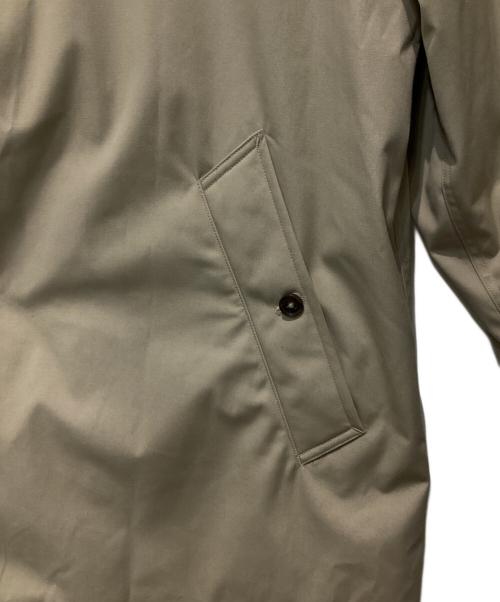 THE NORTHFACE PURPLELABEL（ザ・ノースフェイス パープルレーベル）THE NORTHFACE PURPLELABEL (ザ・ノースフェイス パープルレーベル) BEAMS (ビームス) 別注65/35クロスステンカラーコート ベージュ サイズ:Mの古着・服飾アイテム